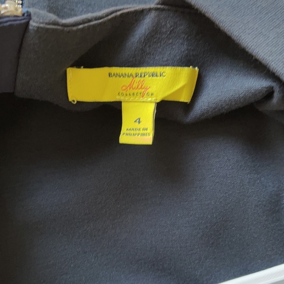 Banana Republic/Milly navy a-line dress - size 4 - so flattering- ๐ - Picture 3 of 8